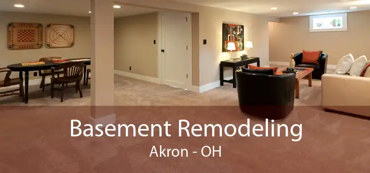 Basement Remodeling Akron - OH