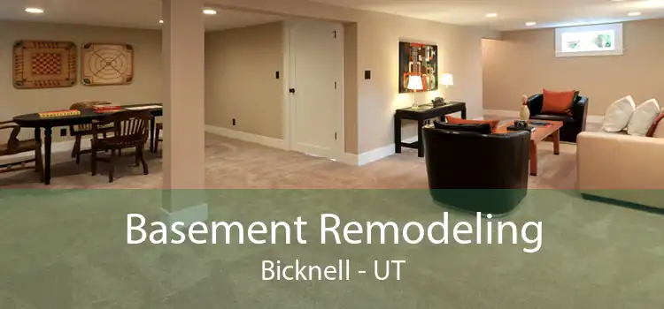 Basement Remodeling Bicknell - UT