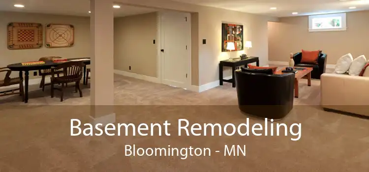 Basement Remodeling Bloomington - MN