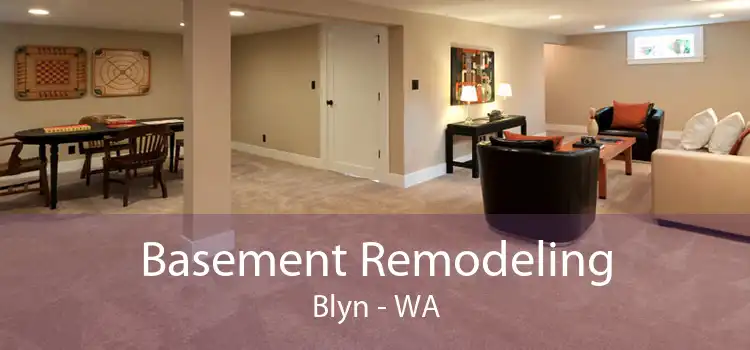 Basement Remodeling Blyn - WA
