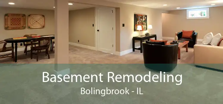 Basement Remodeling Bolingbrook - IL