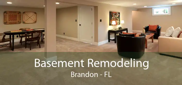 Basement Remodeling Brandon - FL