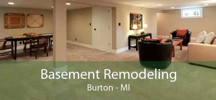 Basement Remodeling Burton - MI