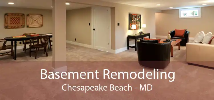 Basement Remodeling Chesapeake Beach - MD