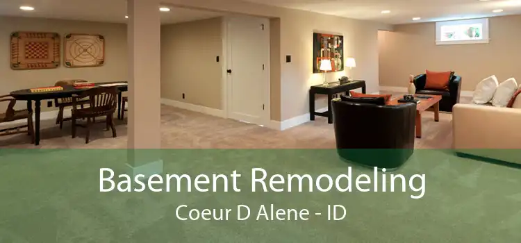 Basement Remodeling Coeur D Alene - ID