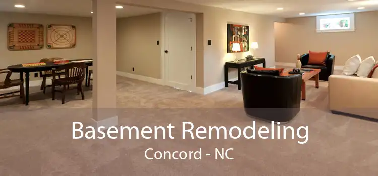 Basement Remodeling Concord - NC