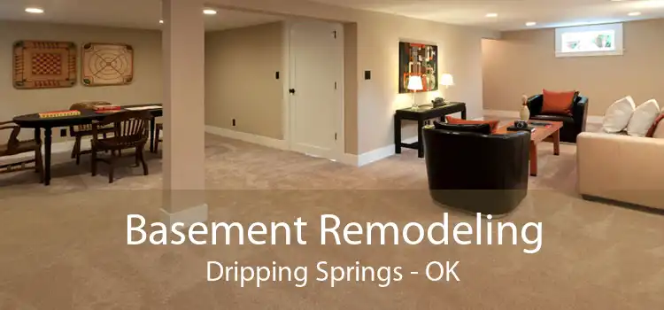 Basement Remodeling Dripping Springs - OK