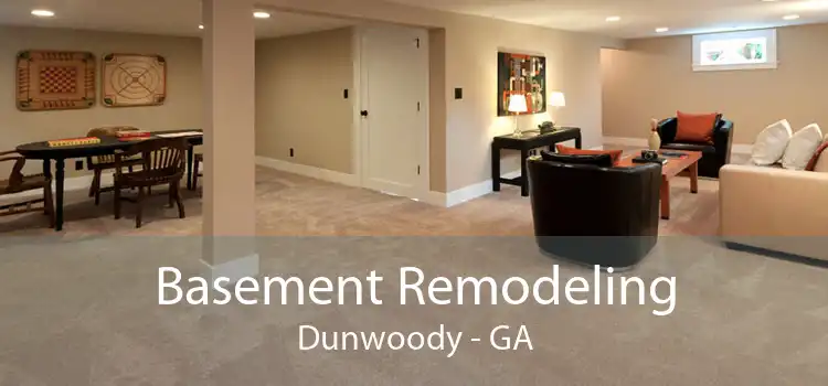 Basement Remodeling Dunwoody - GA