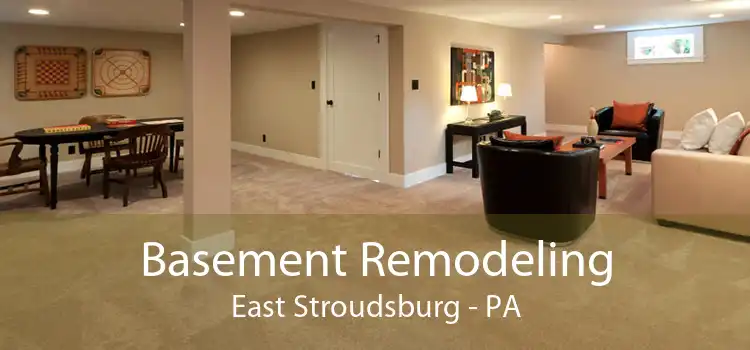 Basement Remodeling East Stroudsburg - PA