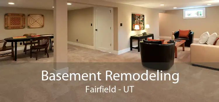 Basement Remodeling Fairfield - UT
