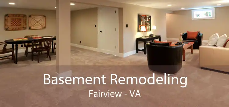 Basement Remodeling Fairview - VA