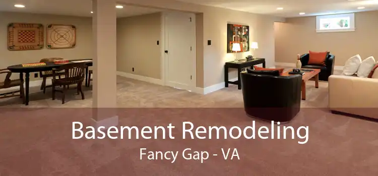 Basement Remodeling Fancy Gap - VA