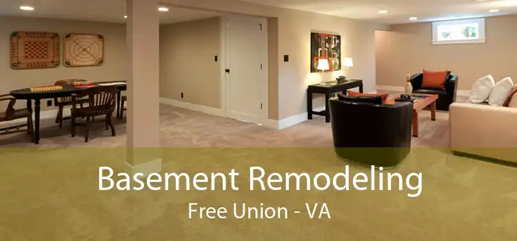 Basement Remodeling Free Union - VA