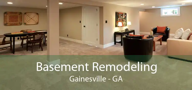 Basement Remodeling Gainesville - GA