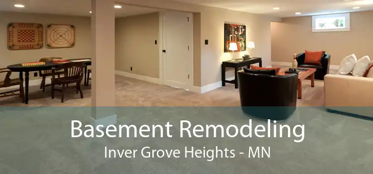 Basement Remodeling Inver Grove Heights - MN