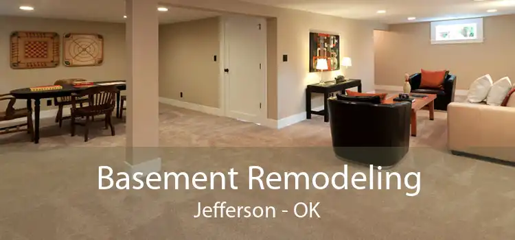 Basement Remodeling Jefferson - OK