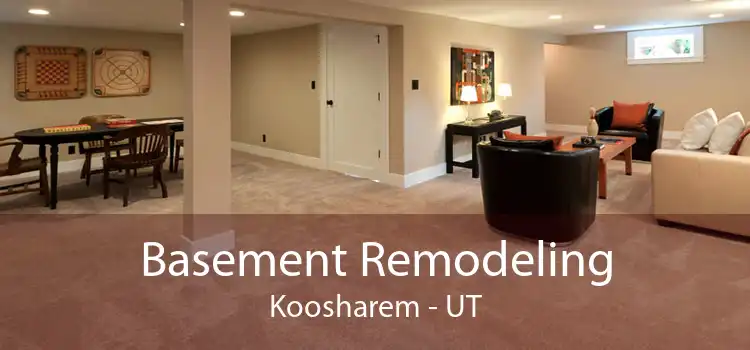 Basement Remodeling Koosharem - UT