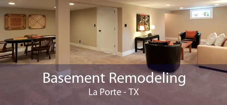 Basement Remodeling La Porte - TX