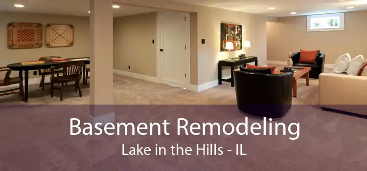 Basement Remodeling Lake in the Hills - IL