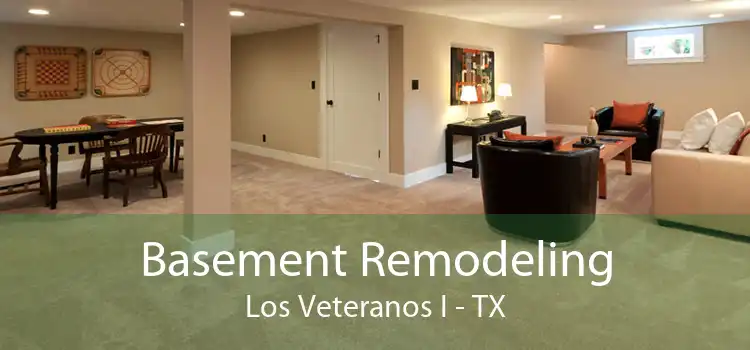 Basement Remodeling Los Veteranos I - TX