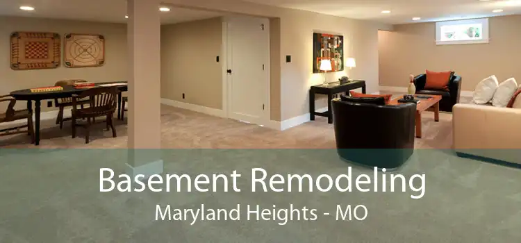 Basement Remodeling Maryland Heights - MO