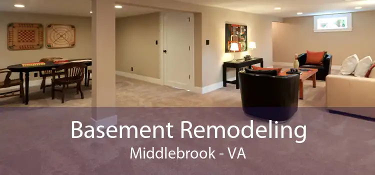 Basement Remodeling Middlebrook - VA