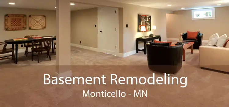 Basement Remodeling Monticello - MN