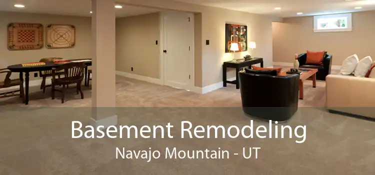 Basement Remodeling Navajo Mountain - UT