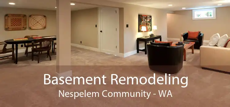 Basement Remodeling Nespelem Community - WA