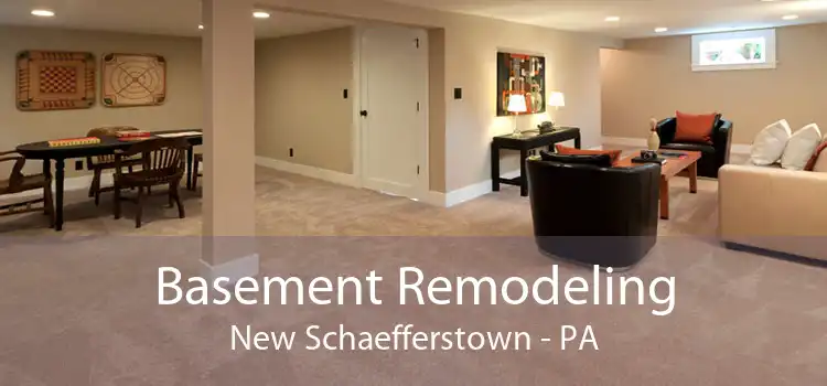 Basement Remodeling New Schaefferstown - PA