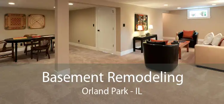 Basement Remodeling Orland Park - IL