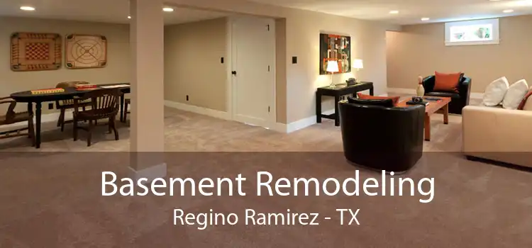 Basement Remodeling Regino Ramirez - TX