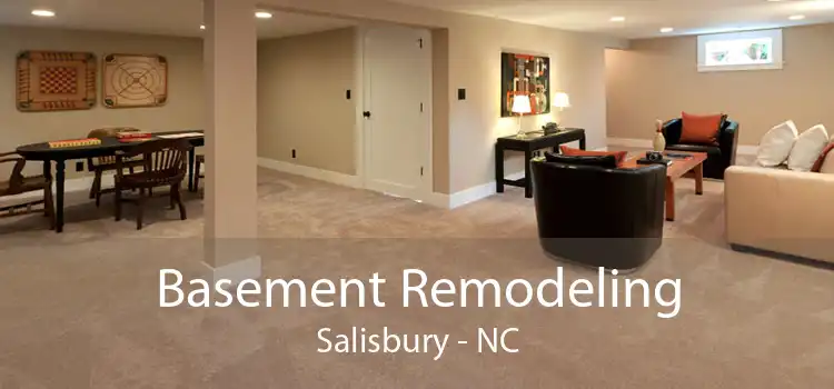 Basement Remodeling Salisbury - NC