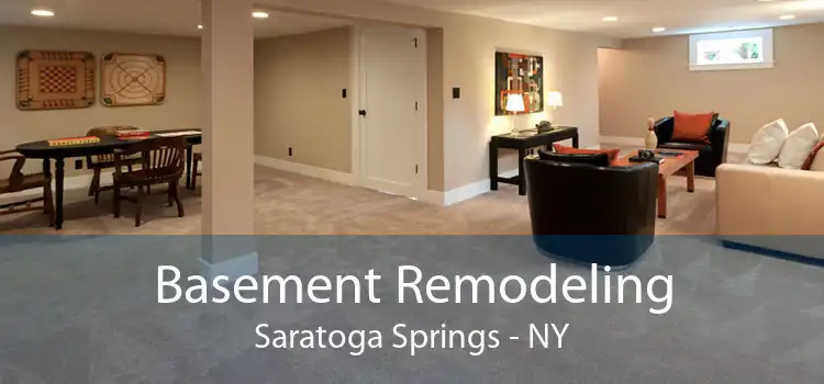 Basement Remodeling Saratoga Springs - NY