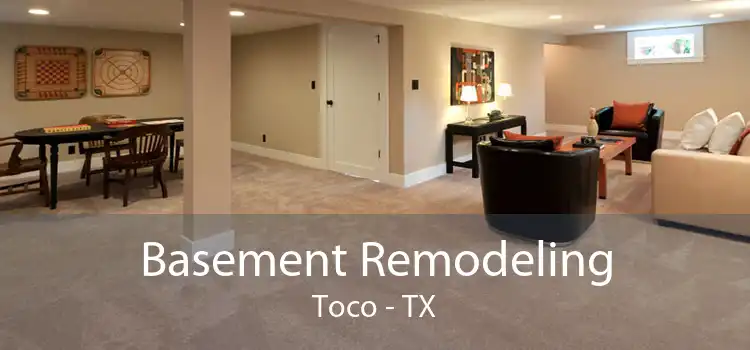 Basement Remodeling Toco - TX