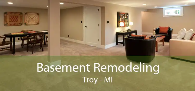 Basement Remodeling Troy - MI