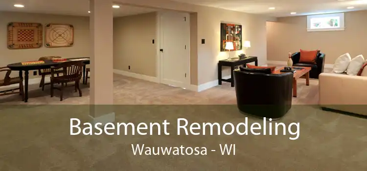Basement Remodeling Wauwatosa - WI