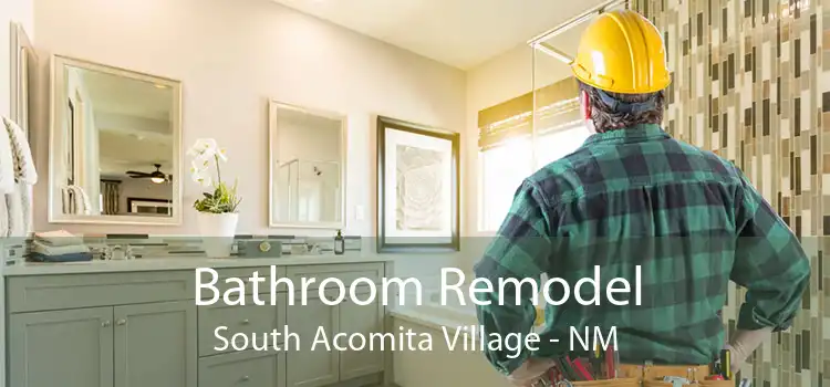 Bathroom Remodel South Acomita Village - NM