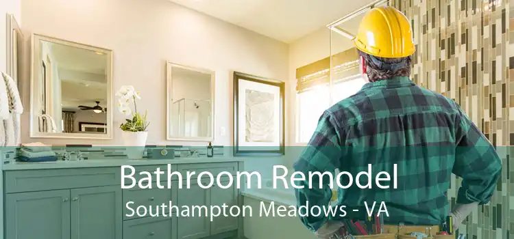 Bathroom Remodel Southampton Meadows - VA