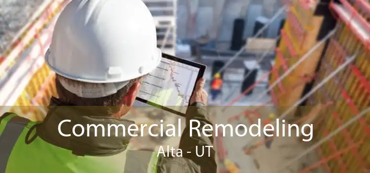 Commercial Remodeling Alta - UT