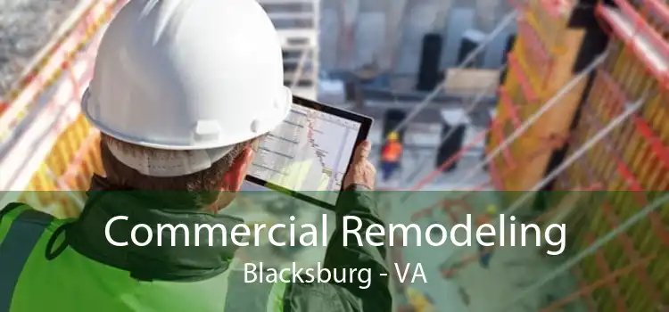 Commercial Remodeling Blacksburg - VA