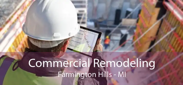 Commercial Remodeling Farmington Hills - MI