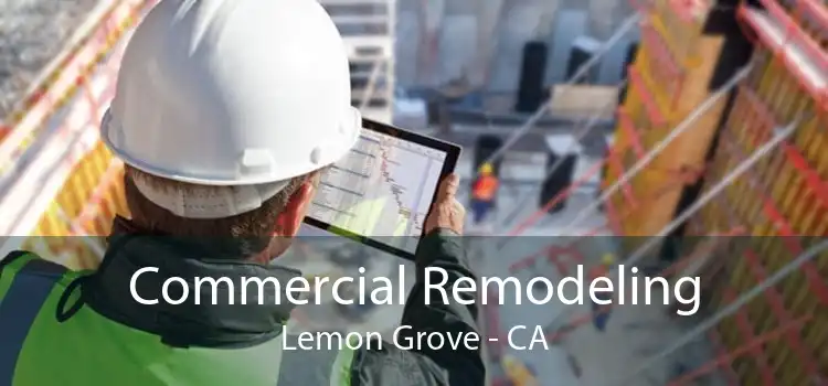 Commercial Remodeling Lemon Grove - CA