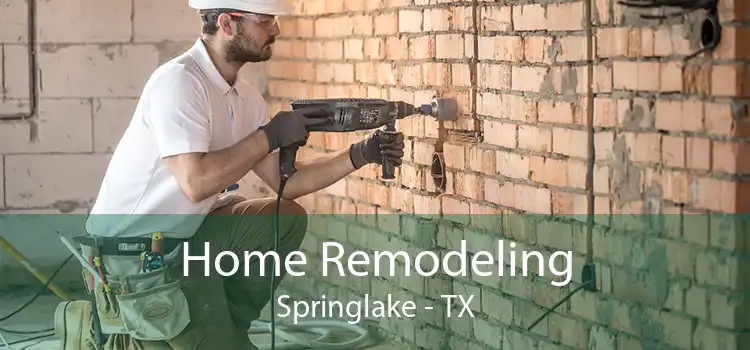 Home Remodeling Springlake - TX