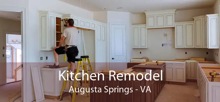 Kitchen Remodel Augusta Springs - VA