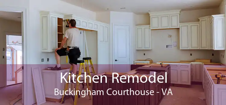 Kitchen Remodel Buckingham Courthouse - VA