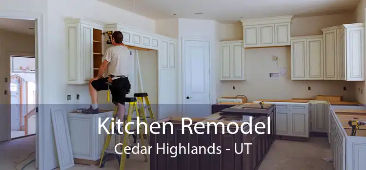 Kitchen Remodel Cedar Highlands - UT