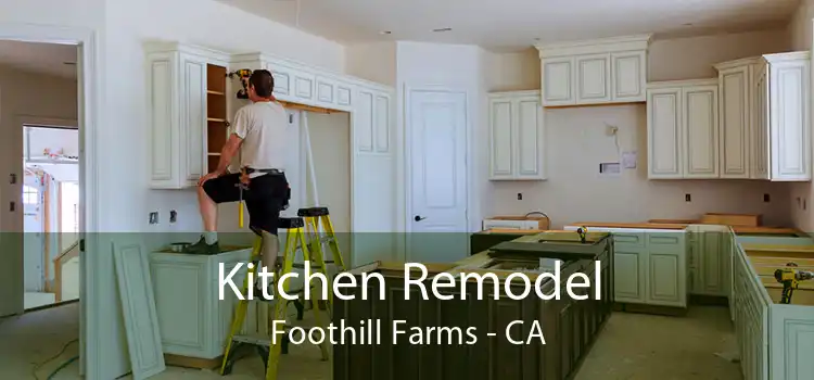 Kitchen Remodel Foothill Farms - CA