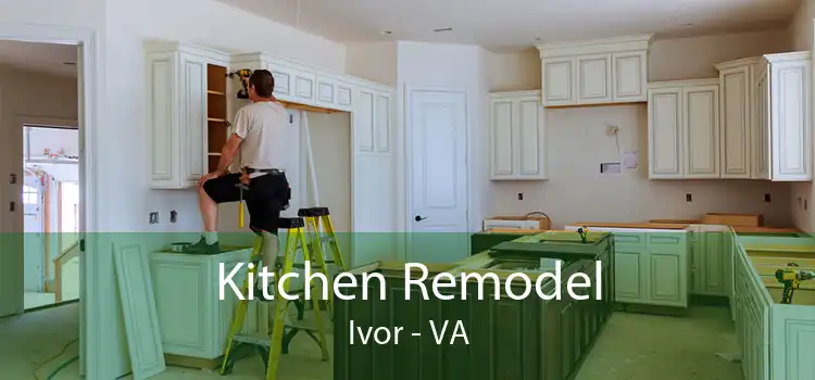 Kitchen Remodel Ivor - VA