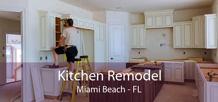 Kitchen Remodel Miami Beach - FL
